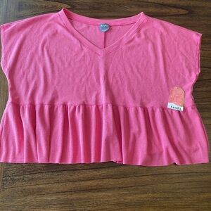 Arula Hot Pink Sleeveless Top NWT – Size 2X Bold & Beautiful